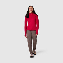 Women's Vigor Grid Fleece Quarter Zip
