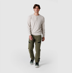 Men's Eclipse Waffle Long Sleeve Henley