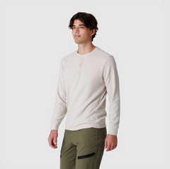Men's Eclipse Waffle Long Sleeve Henley