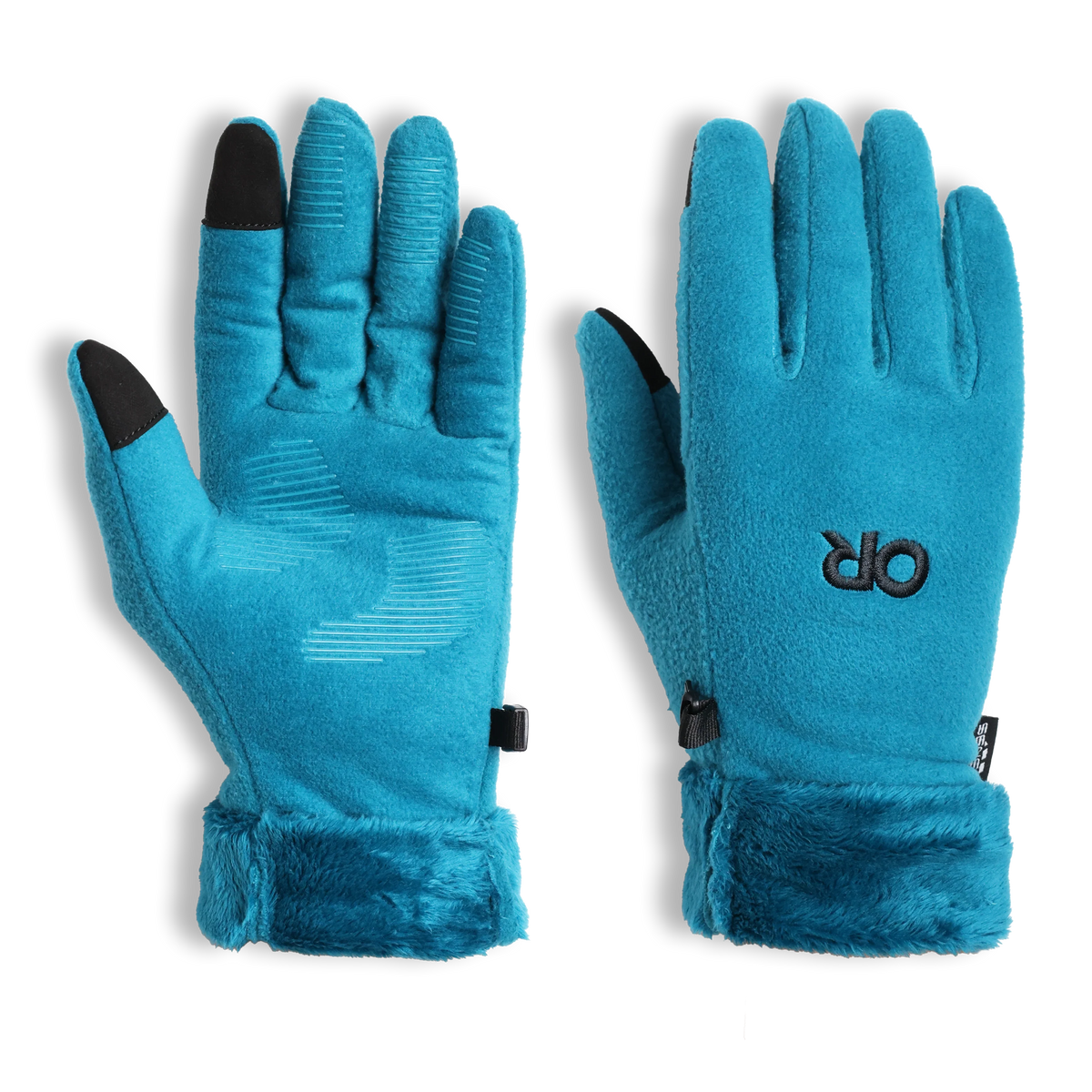 Women's Fuzzy Sensor Glove
