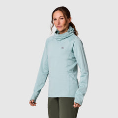 Women's Vigor Grid Fleece Pullover Hoodie