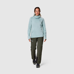 Women's Vigor Grid Fleece Pullover Hoodie